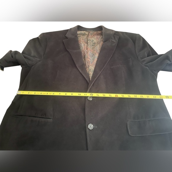 Lauren Ralph Lauren Men’s Black Soft Corduroy Sports Jacket Blazer – Size 46R - Picture 9 of 11